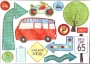 Chipboards voyage de My Mind's eye
