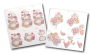 2 planches 3D prdcoupes Cupcake Boutique Bouquet gourmand