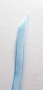 32 cm de ruban organza bleu clair