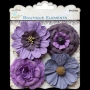 4 belles grosses fleurs Little Birdie Prune