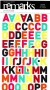 Alphabet American Crafts multicolore