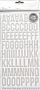 Alphabet Thickers ELF gris imprim