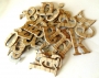 Alphabet chipboard Old Frontier Bois de Pin