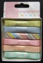 Bote de rubans de satin pastels