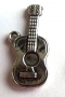 Breloque mtal guitare