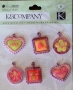 Charms mtal Berry sweet de K and Company