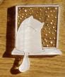Chat  la fentre en plexi