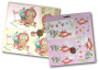 2 planches 3D prdcoupes Riverbank Revels Vie champtre