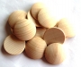 Lot de 2 dmes en bois dos plat