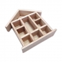 Maison  cases en bois