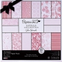 Pack 32 feuilles 30x30 Capsule collection tons roses