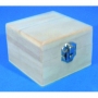 Petite boîte cube en bois