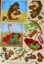 Planche 3D  dcouper Elaa Animaux