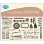 Planche tampons Clear Expert Textes du monde