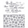 Planche tampons Clear fonds de Nol