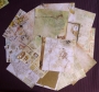 Srie de 16 papiers Life Time 15x15