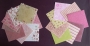 Srie de 16 papiers Love Letter 15x15