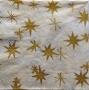Serviette papier toiles dores