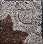 Serviette papier arabesques