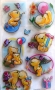 Stickers 3D oursons cadeaux