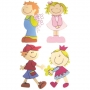 Stickers tissu canvas enfants