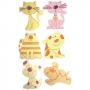 Stickers tissu canvas chiens et chats